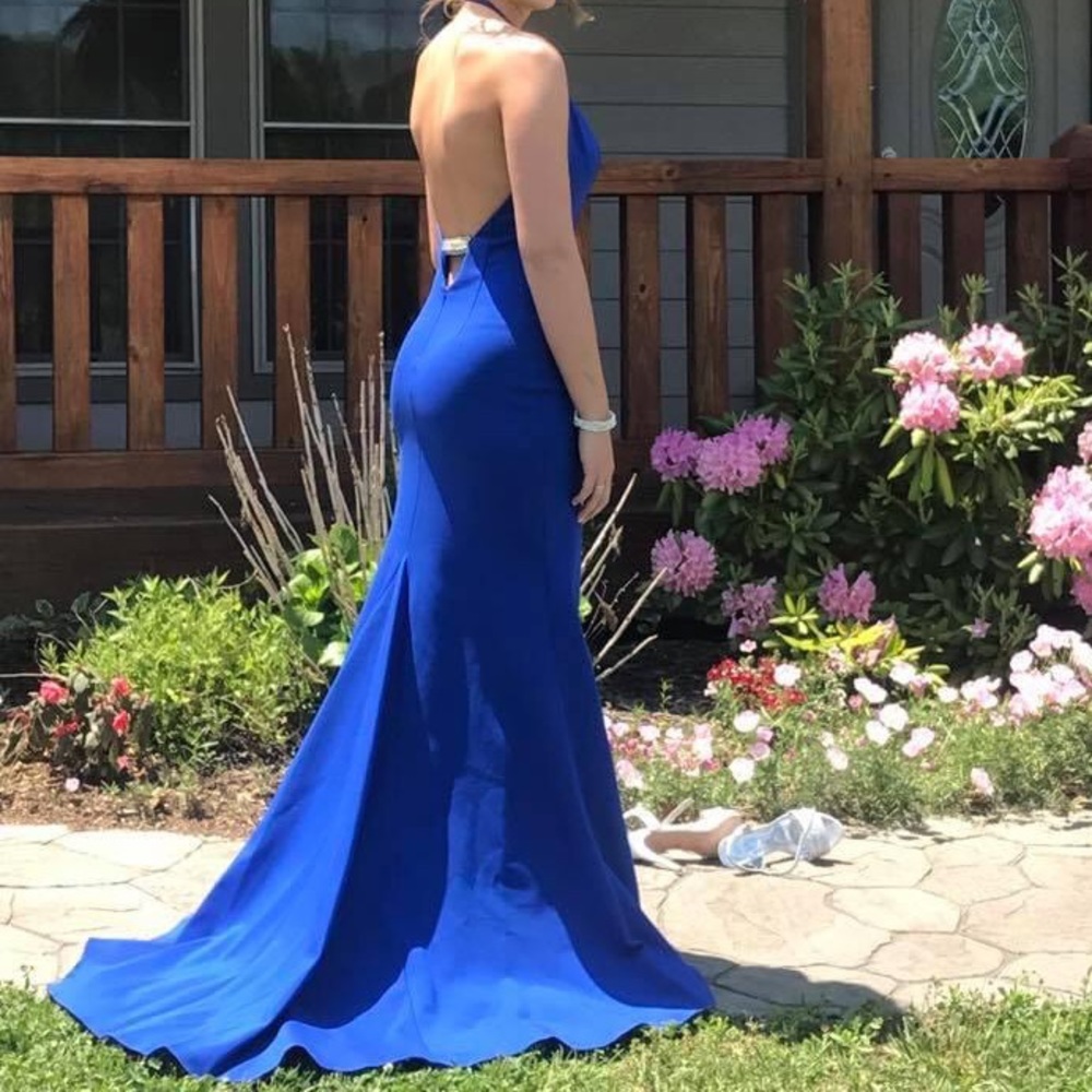 Blue Prom Dress